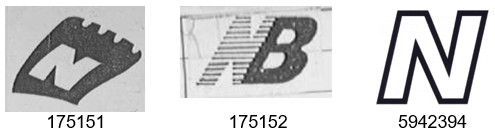 Trade mark nos.175151, 175152 and 5942394