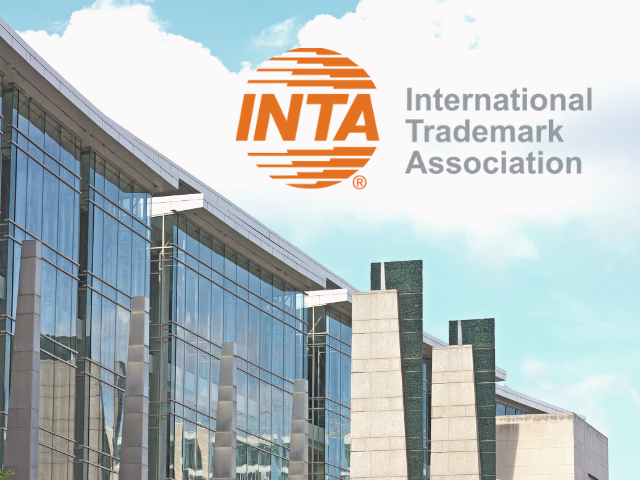 INTA logo and view of Walter E Washington Convention Center