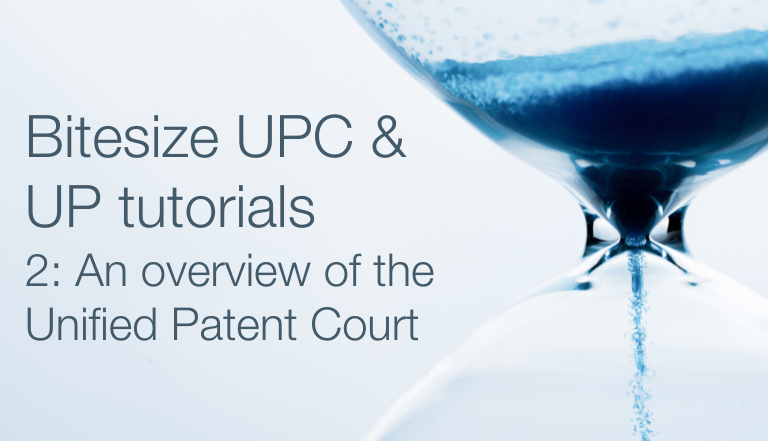 Image: An overview of the Unified Patent Court